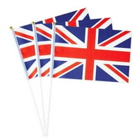 Знаме Лице Налепници Велика Британија Мини Рака Знаме За Настан Спортски Натпревар Велика Британија Рачни Знамиња