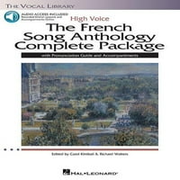 Француската Песна Антологија Комплетен Пакет - Висока Гласовна Книга Онлајн Аудио