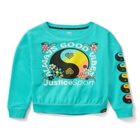Justice Girls J-Sport Easy Sweatshirt, големини XS-XLP