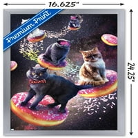 Џејмс Букер - Галакси Простор Мачки Јава Крофни Ѕид Постер, 14.725 22.375 Врамени