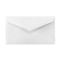 Luxpaper # мини коверти, 5 8, светло бело, 50 пакувања