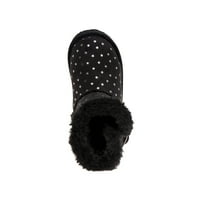 Девојки на Јосмо Класични едноставни пријатни зимски чизми - црни, 8
