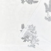 Никол Милер Newујорк Мабел чиста прачка за џебни завеси, 54 x108