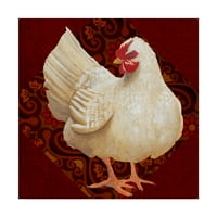Трговска марка ликовна уметност „Јард птица i“ платно уметност од Грејс Поп