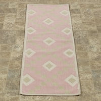 Онтансон природа памук килим дијамантски талис подрачје или килими со тркач