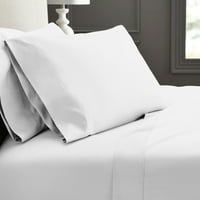 Тема за хотелски стил брои бела цврста памучна перница, крал