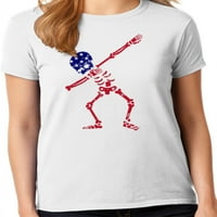 Графичка Америка 4-ти јули Ден на независност на Денот на независноста на женската колекција на маици