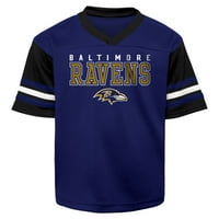 Baltimore Ravens Boys 4- SS Syn Top 9K1bxfgff M8