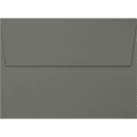 Luxpaper A Peel & Press Покани коверти, 1 2, lb. Чад од сива боја, пакет