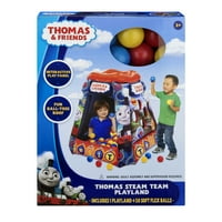 Thomas The Took Steam Team Ballpit Playland вклучува топки