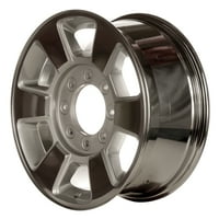 Преиспитано ОЕМ алуминиумско тркало, полирано и искра сребро, се вклопува во 2011 година- Пикап на Супердујт Форд