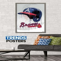 Braves Atlanta Braves - Постери за wallидови за капење, 22.375 34
