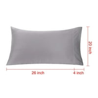 Единствени поволни цени PK долги главни чешлани памучни перници од памук светло сив стандард
