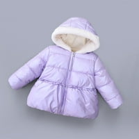 Зимски Палта Деца Мало Бебе Момчиња Девојчиња Крпеница Обложена Јакна Зимска Топла Облека Палто За Надворешна Облека