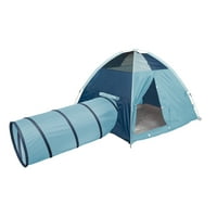 Пацифик игра шатори кул сино шатор + тунел комбо деца кампувајќи на отворено