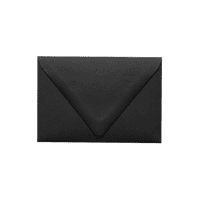 Luxpaper 4bar Коверти за покана за размавта со контура, 1 8, полноќно црно, 80lb, пакет