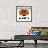 Денвер Нагетс - Постери за wallидови за кошарка за капење, 14.725 22.375