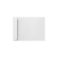 Luxpaper отворено крајни коверти, бела постелнина, 500 пакувања