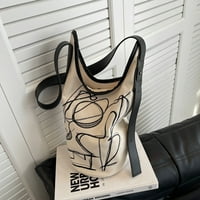 Дијамант Девојки Кофа Торби Прилагодлив Ремен Стилски Торбичка Печатење За Патување Шопинг