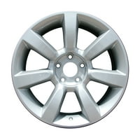 Преиспитано ОЕМ алуминиумско тркало, светло Спарло Сребрено цело лице, се вклопува во 2003 година- Infiniti FX35