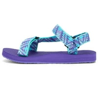 Сандали за девојчиња чевли со вода за плажа со лесен лак за поддршка на сандала за спорт на отворено, базен, кампување, пешачење