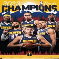 Денвер Нагетс - Постер за шампиони во финалето во НБА, 22.375 34