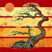 Летно Дрво Јуниори Црвена Графичка Маичка-Дизајн Од Луѓе Л