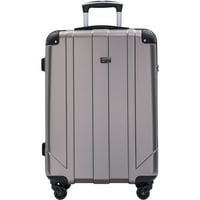 Куфер за патувања со големи капацитети на Homeoo, поставен со вграден TSA и заштитни агли