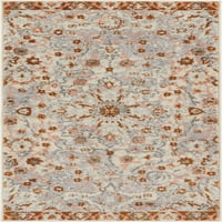 Добро ткаен Лоран зачудувачки 2'3 3'11 Современ гроздобер ориентален беж дормат акцент килим