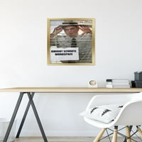 Канцеларијата - Двајт Шреут - wallиден постер на работниот простор, 14.725 22.375