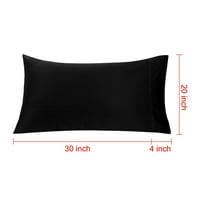 Уникатни поволни цени pk долги главни чешлани памучни перници со црна кралица