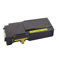 Повторно воспоставена касета со жолт тонер со висок принос за Dell C3760