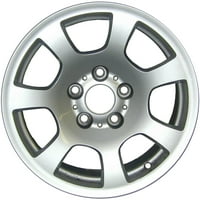 Преиспитано ОЕМ алуминиумско тркало, сребро, се вклопува во 2004 година- BMW серија