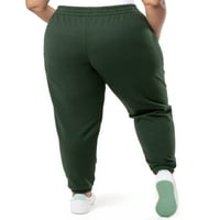 Terra & Sky Women's Plus Plus Sime Reece Sweatpants, 3-пакувања, големини 0x-4x