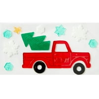 Божиќни лекови за црвени камиони
