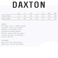 Дакстон Премиум Основни Екипажот Вратот Краток Ракав Маица Градови Јута Писмо - Овес Црвено-ХХХ-Голем