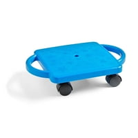 Hand2Mind Сина табла за скутер во затворен простор со рачки, скутери за теретани за деца, играчки за вдлабнатина