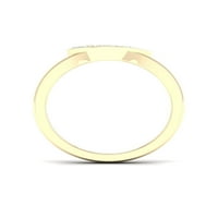 Империјален скапоцен камен 14К жолто злато позлатено сребро создадено рубин и создаде бела сафир полумесечина и starвезден прстен