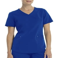 Scrubstar Antimicrobial Premium Ultimate Mock Wrap Scrub Top