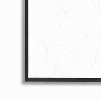 СТУПЕЛ ИНДУСТРИИ Апстрактни ридови пејзаж слоеви ленти Сонцето сјајно графичка уметност црна врамена уметничка печатена wallидна уметност, дизајн од Ким Ален