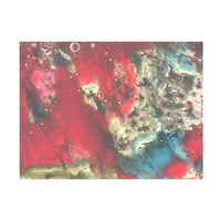 Лана Королиевска „Црвен змеј“ платно уметност