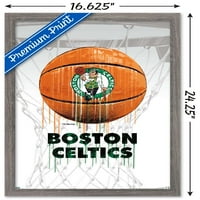 Бостон Селтикс - Постери за wallидови со топка за капење, 14.725 22.375