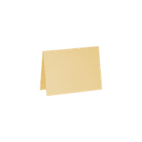 Luxpaper Преклопена картичка, 7, русокоса светло злато металик, пакет