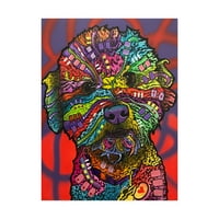 Трговска марка ликовна уметност „Вригли апстрактна боја“ платно уметност од Дин Русо