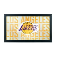 Огледало со врамено лого - Град - Лос Анџелес Лејкерс
