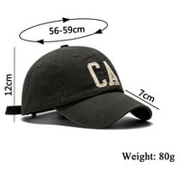 бејзбол капа Машки И Женски Летни Модни Секојдневни Креми За Сончање Бејзбол Капи Капи Црни + една големина