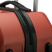 Елитен багаж Лонг Бич 3-ПЦ. Сет за багаж на хардсајд, портокал