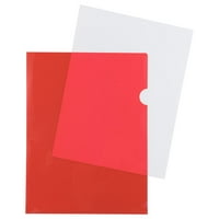 Хартија Пластични Ракави, 1 2, Црвено, по Пакет