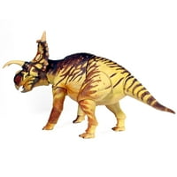 Beверови на Мезозоик: Xenoceratopops remostensis- 1 18-та скала Акција на диносаурус- 14 Артикулирана колекционерска минијатура, рачно насликана
