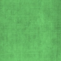 Агли Компанија Внатрешен Правоаголник Ориентални Смарагдно Зелени Индустриски Површини Килими, 4 '6'